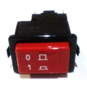 Interruptor Rojo 34x23mm ON/OFF E35/40/50