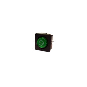 Interruptor Verde 25x25mm 230V Bipolar