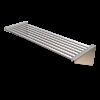 Estante mural de tubo 1000x400x200 mm.
