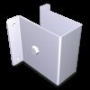 Separador de columna central de 80x40x83 mm.