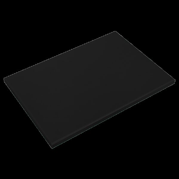Fibra estándar negra 300x200x30 mm. Con tacos.