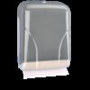 Dispensador de toallas en policarbonato 600 serv. 280x130x375 mm.